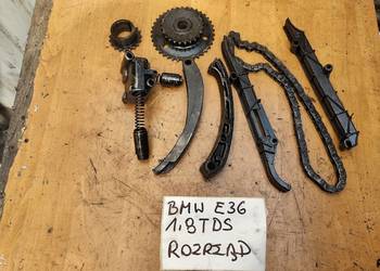 BMW E36 1,8TDS rozrząd łańcuch ślizg napinacz koło