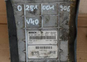 VOLVO V40 S40 komputer sterownik 0281001906