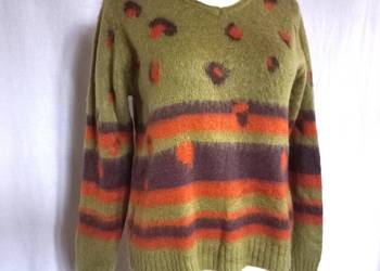 Sweter damski Serek r. 38-40 oliwkowy Numph kolor NOWY