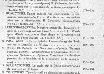 ACTA SOCIETATIS BOTANICORUM POLONIAE VOL. VII NR 3 (1930)