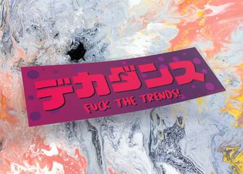 Naklejka F THE TRENDS 15 x 5 cm drift slap jdm k13 #1