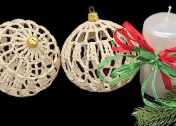 Bombki choinkowe ręcznie wykonane