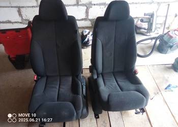 Sprzedam siedzenia przednie do volkswagen passat b6 czarne