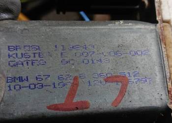 Mechanizm szyby lewy tył Bmw e39