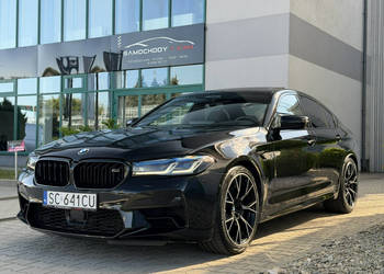 BMW M5 Competition. FV 23%. Bezwypadkowy. Dociągi. Panorama. Salon PL F90