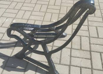 Nogi żeliwne do ławki