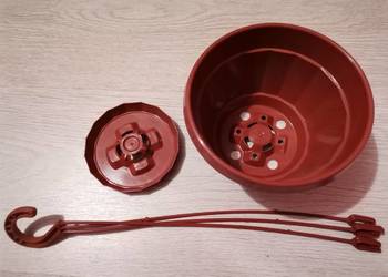 Doniczki wiszące 14cm nowe