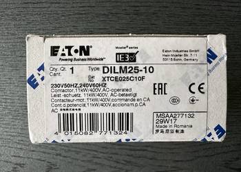 Stycznik mocy 25A 3P 230V AC DILM25‑10 (230V50HZ,240V60HZ)