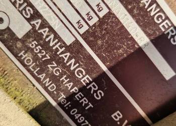 Przyczepka saris 1300dmc