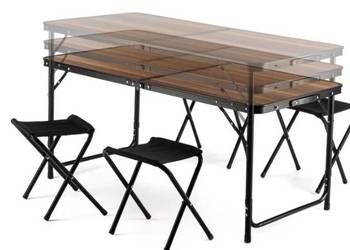 Nowy stół turystyczny i 4 krzesła