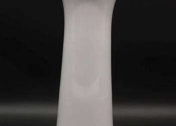 Elegancki Wazon Hutschenreuther Biała Porcelana Trąbka Mid-Century Modern
