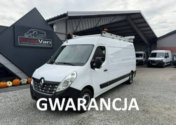 Renault Master max master L3H2 3 osobowy zabudowa bagażnik 145KM pełna opc…