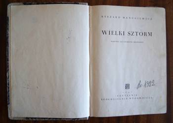 Ryszard Manugiewicz - Wielki sztorm - 1947