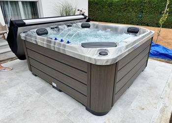 Jakuzi ogrodowe Happy PlatinumSpas 5os 2 leżanki NEW 2025