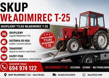 Ciągnik rolniczy Władimirec T-25 każdy stan