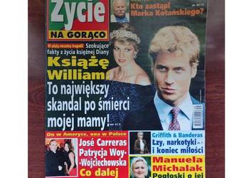 Życie na gorąco 2002 Ksieżna Diana Spencer rodzina królewska