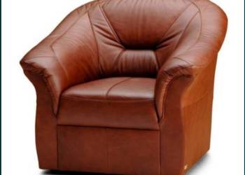Fotel skórzany z naturalnej skóry