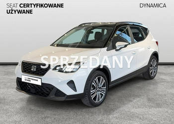 Seat Arona VAT 23% Style 1.0TSI 110KM DSG 2022/23 r., Salon PL, gwar. fabr…