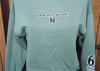 Zielona bluza sportowa 67 You are loved N 152