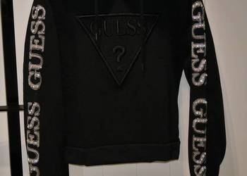 Guess piękna bluza cyrkonie perełki drobinki 36 S