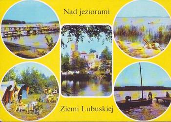 K. Poczt. Ziemia Lubuska - widoki z koresp. 1983
