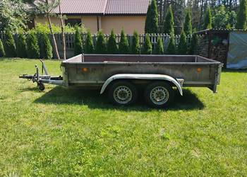 Przyczepa samochodowa TREBBINER Dmc 2 T Przyczepka Towarowa 300 x 150
