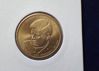 Stare monety 1 dolar 2015 Kennedy USA