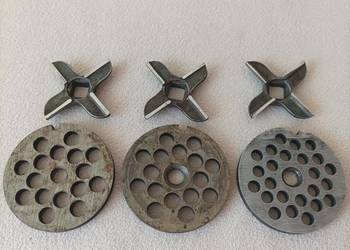 Stare oryginalne noże i sitka do elektrycznej maszynki do mielenia Wilk