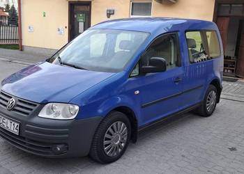 Vw caddy 1.9 tdi 5 osobowy klima