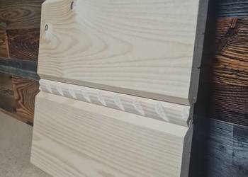 DESKA PŁASKA PÓŁBAL z warkoczem 220x28 PŁAZÓWKA PRODUCENT ŚWIERK 1 gat