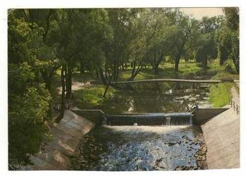 WŁOCŁAWEK RZEKA ZGŁOWIĄCZKA W PARKU MIEJSKIM WŁOCŁAWEK RZEKA ZGŁOWIĄCZKA W PARKU MIEJSKIM