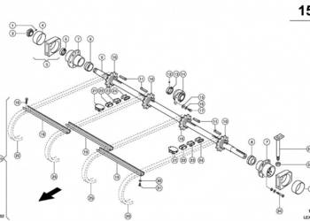 Claas Lexion 600 ŁAŃCUCH TRANSPORTOWY KPL. 0005179341 (Kanał wciągający; w… Claas Lexion 600 ŁAŃCUCH TRANSPORTOWY KPL. 0005179341 (Kanał wciągający; w…