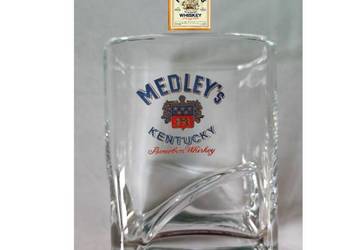 Medley's Kentucky Bourbon Whiskey szklanka naczynie kolekcjonerskie