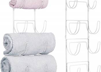 Organizer na ręczniki wino Biały