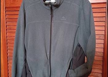 Kurtka męska polar QUECHUA L lekka szary jak Nowa Okazja -40%
