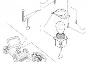 New Holland T6010 Joystick 84253193 New Holland T6010 Joystick 84253193