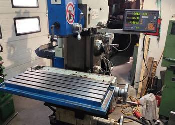 Frezarka narzędziowa do metalu Knuth Avia FNC tokarka Tum 35 Tuj 50 Mauser