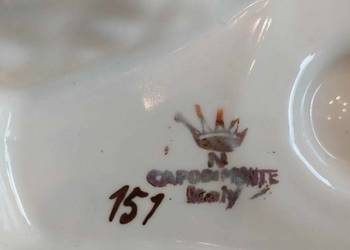 Zabytkowy Włoski Wazon Capodimonte