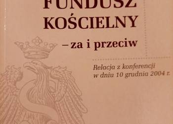 Fundusz kościelny za i przeciw unikat okazy Księgarnia Praga