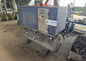 Kompresor śrubowy AIRPOL K7 z butlą 400 L bardzo cichy (37)