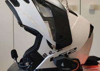 sprzedam kask szczękowy z interkomem ls 2 "L"metro evo