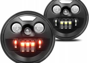 Lampa przednia LED Wrangler, SUV-y, motor 2 szt