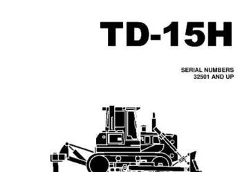 Dressta TD-40C, TD-25H, TD15H instrukcja napraw PL, instrukcja DTR PL