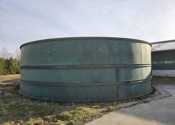 Zbiornik stalowy, szambo stalowe, zbiornik na gnojowice, 200 m3