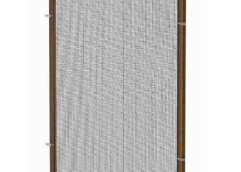 Moskitiery ramkowe zdejmowane z gęstą siatką