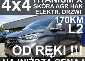 Ford Tourneo Custom 4x4 L2 Titanium X Kamera 360 Elektr. Drzwi Niska Cena …