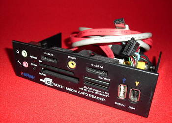 Czytnik kart + inne podłączenia