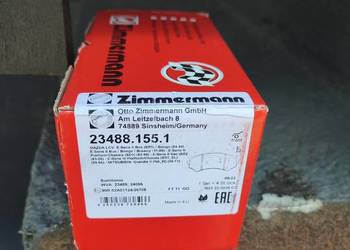 Klocki hamulcowe zimmermann 23488.155.1