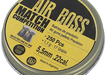 Śrut Apolo Air Boss Match Competition 5.5 mm, 250 szt. 1.10g/17.0gr (30302)