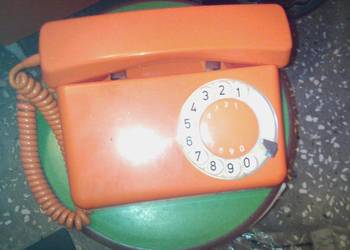 aparaty telefoniczne z tarczą -  PRL